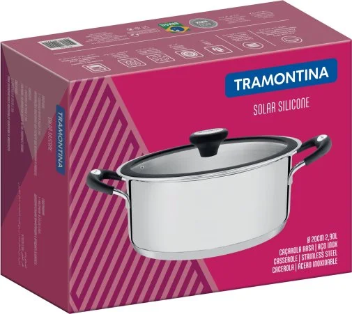 Фото: Каструля Tramontina Solar silicone 2.8L (62123/203) № 10 | KTC