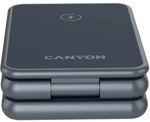 Фото: Бездротова зарядна станція Canyon OnCharge 309 3in1 15W Metal (CNS-WCS309M) № 16 | KTC