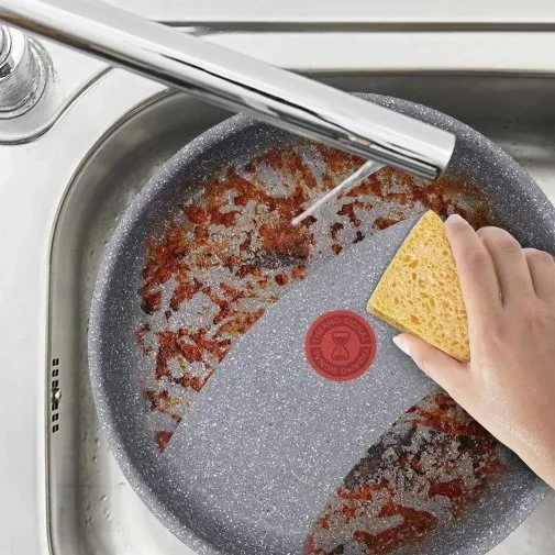 Фото: Сковорода Tefal Hard Stone 28cm Gray (D4561932) № 10 | KTC