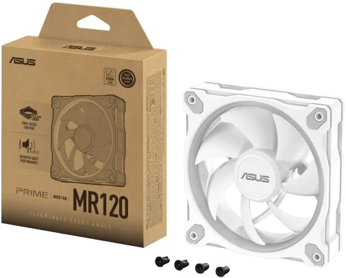 Фото: Кулер ASUS Prime MR120 ARGB White (PRIME MR120 ARGB WHITE) № 28 | KTC