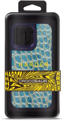 Фото: Чохол Harder for Apple iPhone 15 Pro Max - Crocosaur Blue (ARM76712) № 6 | KTC