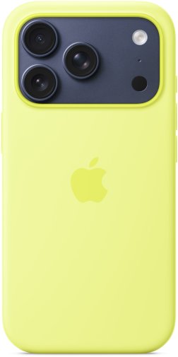 Чохол Apple for iPhone 17 Pro - Silicone Case with MagSafe Neon Yellow (MGFF4)