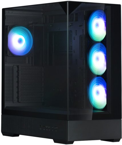 Корпус Zalman P40 Prism Plus Black with window (P40PRISMPLUSBLACK)