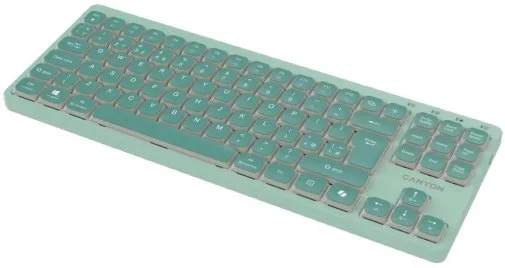 Фото: Клавіатура Canyon OnType 10 USB Green (CNS-HKB10GR) № 16 | KTC