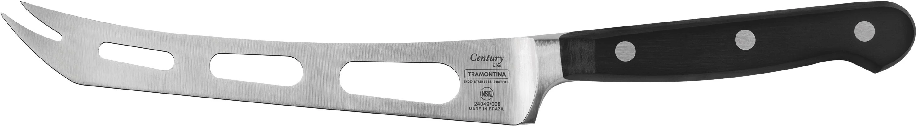 Фото: Ніж кухонний для сиру Tramontina CENTURY 15.2cm Black (24049/106) № 6 | KTC
