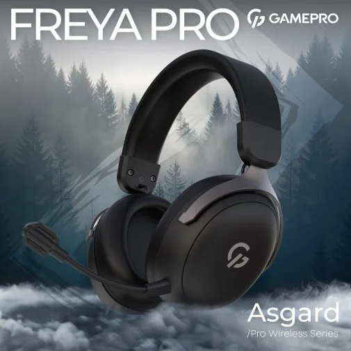 Фото: Гарнітура GamePro Asgard Freya Pro Black (HSW201B) № 20 | KTC