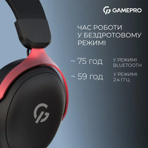 Фото: Гарнітура GamePro Asgard Freya Pro Black/Red (HSW201BR) № 23 | KTC