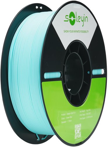 Філамент Creality Soleyin 3D Ultra PLA Filament 1.75mm/1kg Blue Ocean (3301010607)