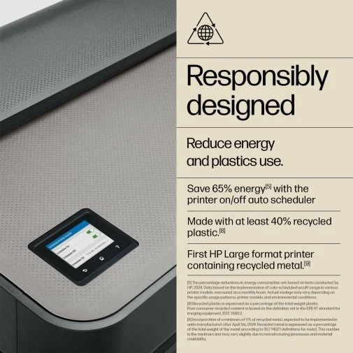 Фото: Плотер HP DesignJet T650 36 A0 Plus with Wi-Fi (5HB10D) № 23 | KTC