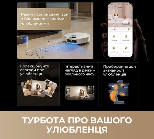 Робот-пилосос Dreame Bot MatriX 10 Ultra Black (RLX95CE-bl)