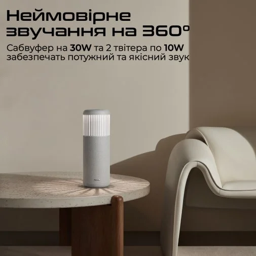 Фото: Портативна колонка HiFuture Wedge 50W Silver (6972576181527) № 14 | KTC