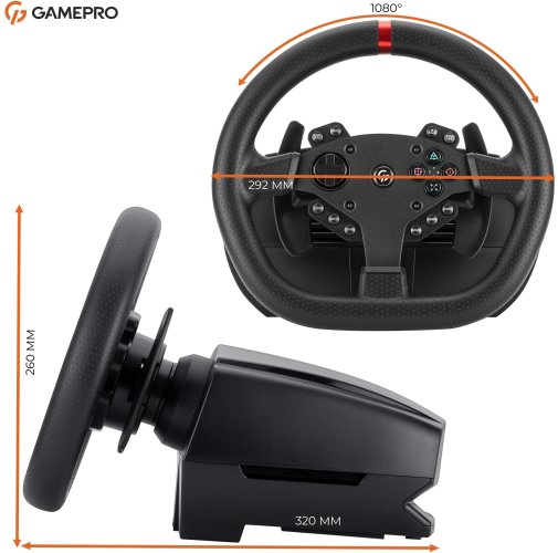 Кермо GamePro RW070PM for PC/Xbox One/PS4
