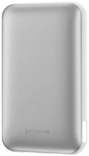 Батарея універсальна Proove Vibe Energy Plus 22.5W 10000mAh silver/white