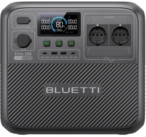 Зарядна станція Bluetti Elite 200 V2 2600W 2073Wh