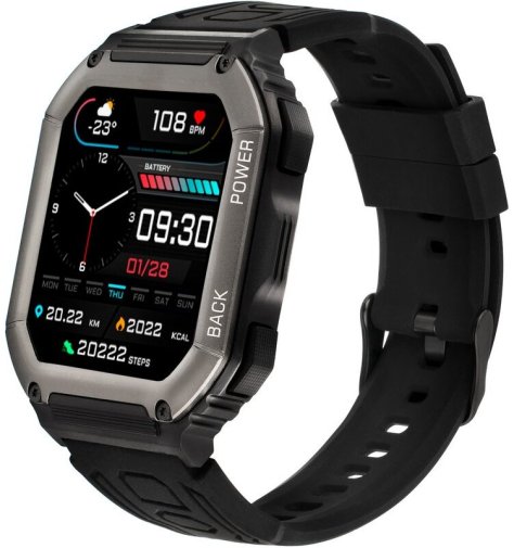 Смарт годинник Gelius Tactical Navy Black (GP-SW007_Black)