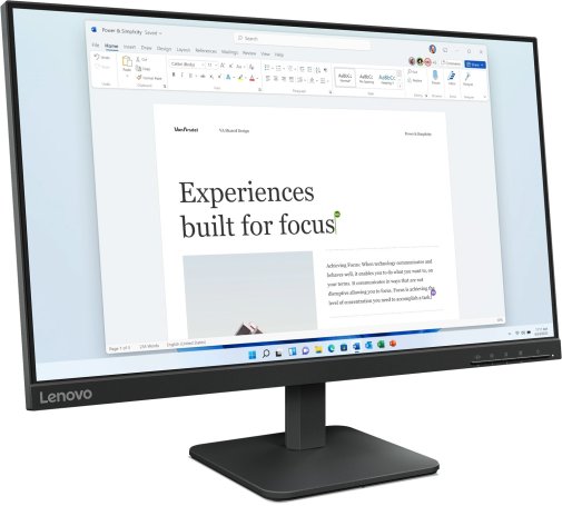 Монітор Lenovo L24-4e Black (68C2KAC1UA)