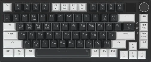 Фото: Клавіатура GamePro Genesis Asgard Valhalla Pro MK160B-D-Pro Rainy Switches Black № 16 | KTC