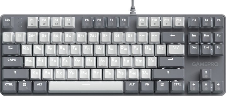 Клавіатура, GamePro Genesis Metallic MK110G Red Switches USB ( Gaming )