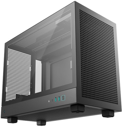 Корпус Deepcool CH160 Plus Black with window (R-CH160-BKNGM0-G)