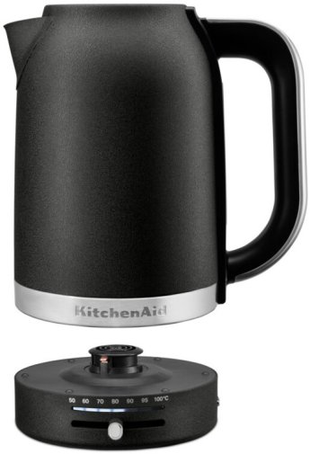 Електрочайник KitchenAid Variable Temperature Kettle 1.7L 5KEK1701 Volcano Black (5KEK1701EBK)