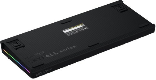 Клавіатура, Hator Skyfall 80 MAG ULTRA 8K Aurum Ice, USB, Black/White ( Gaming )