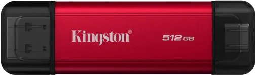 Фото: Зовнішній SSD-накопичувач Kingston Dual Portable 512GB Red (SPSD/512GB) № 19 | KTC
