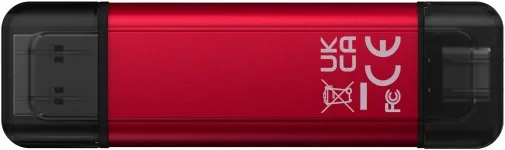 Фото: Зовнішній SSD-накопичувач Kingston Dual Portable 1TB Red (SPSD/1TB) № 20 | KTC