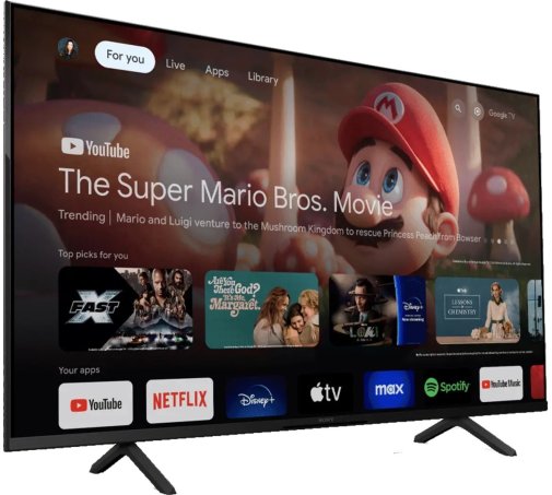 Телевізор LED Sony K-43S30 (Google TV, Wi-Fi, 3840x2160)