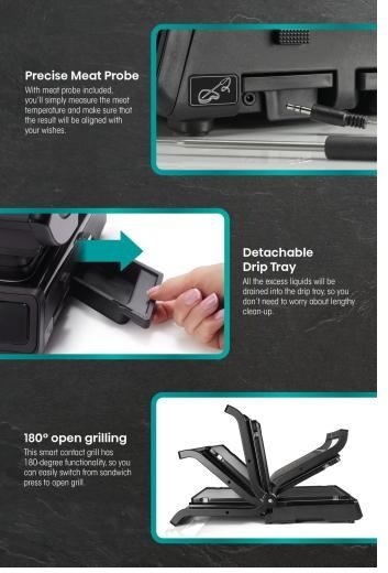 Гриль Hisense HCG1600DBT (896836)