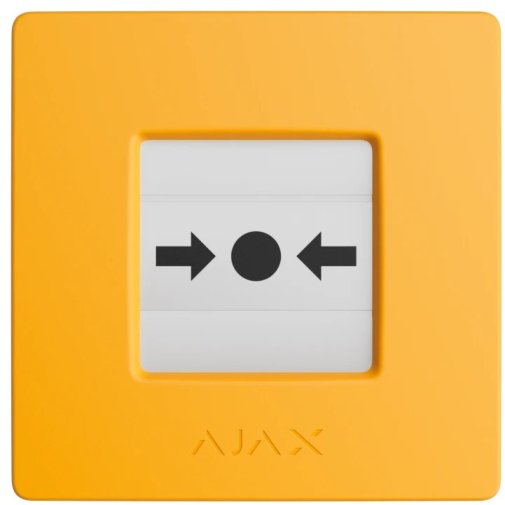 Тривожна кнопка Ajax ManualCallPoint Jeweller Yellow (44795)