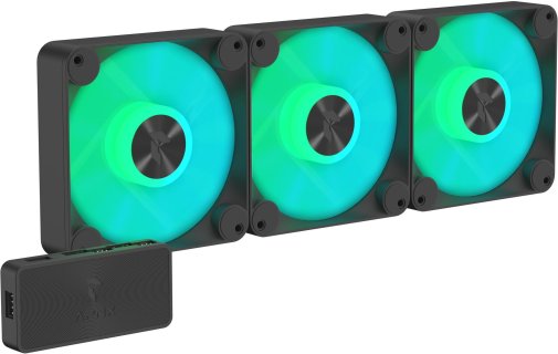 Кулер APNX FP1-120 ARGB Black 3pcs (APF3-PF11257.11)