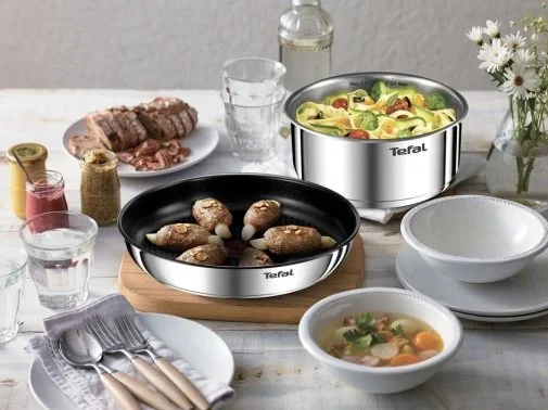 Фото: Набір змішаний Tefal Ingenio Emotion 22cm/ 28cm/ 5pcs (L897S574) № 16 | KTC