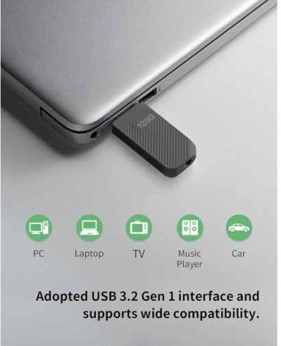 Флешка USB Acer UP300 1TB Black (BL.9BWWA.530)