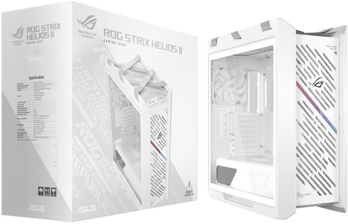 Корпус ASUS ROG Strix Helios II GX601S White with window (90DC00W3-B39000)