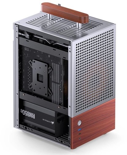 Корпус Jonsbo T6 Silver with window