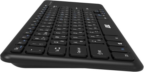 Клавіатура 2E KT100 78key ENG/UKR Wireless Black (2E-KT100WB_UA)