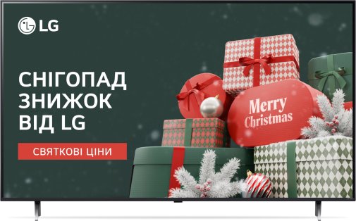 Телевізор QNED LG 86QNED80T6A (Smart TV, Wi-Fi, 3840x2160)