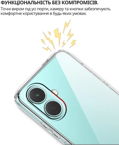 Фото: Чохол BeCover for Tecno Spark Go 2 KM4 Transparancy (714682) № 9 | KTC