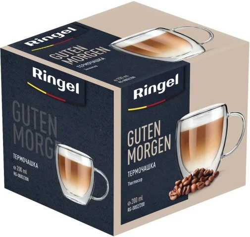 Фото: Чашка Ringel Guten Morgen 200ml Clear (RG-0002/200) № 12 | KTC