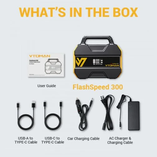 Фото: Зарядна станція Vtoman FlashSpeed 300 300W 230Wh № 12 | KTC