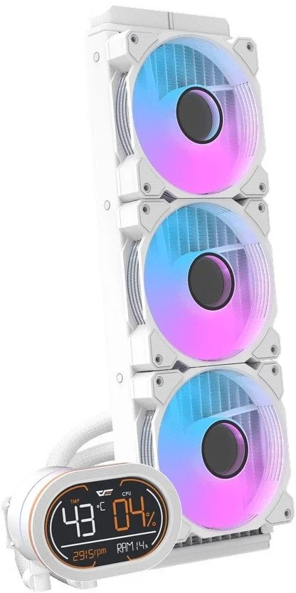 Фото: Система рідинного охолодження DARKFLASH DH360D White (DH360D WHITE) № 10 | KTC