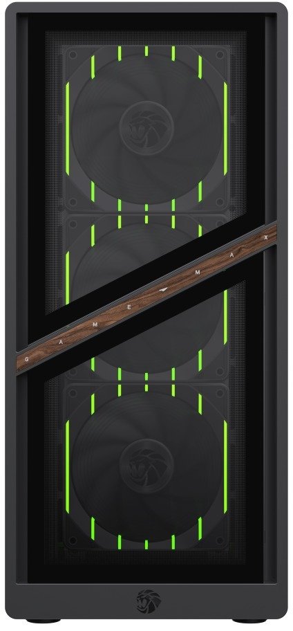 Корпус Gamemax Aeris 330 Black with window (AERIS 330 GB)