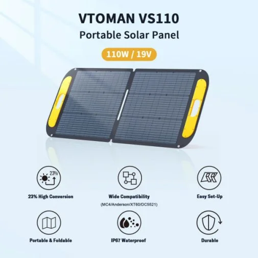 Фото: Сонячна панель Vtoman VS110 110W № 5 | KTC