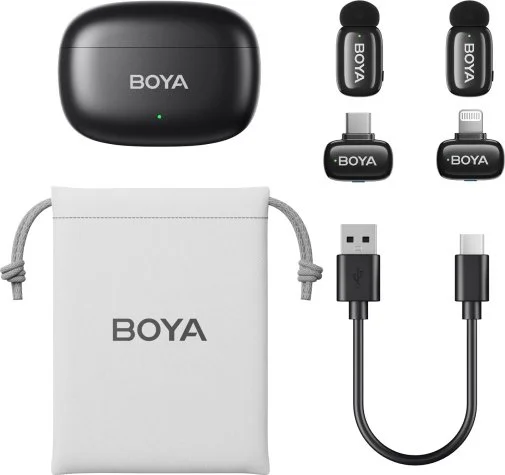 Фото: Радіосистема BOYA mini-12 Type-C/Lightning Black № 22 | KTC