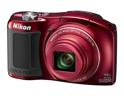 Фото: Цифрова фотокамера Nikon Coolpix L620 червона № 6 | KTC