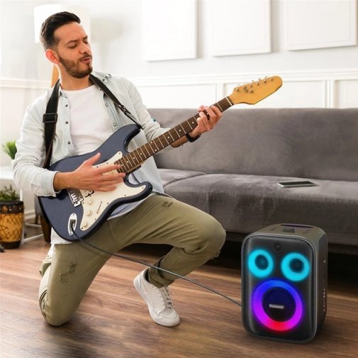 Акустика для вечірок Tronsmart Halo 200 Black with two microphones (968233)