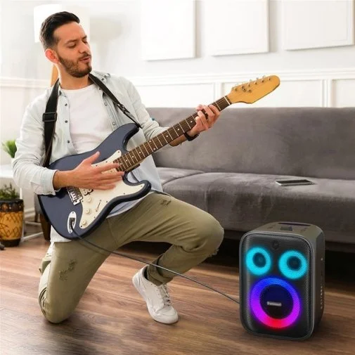 Фото: Акустика для вечірок Tronsmart Halo 200 Black with two microphones (968233) № 19 | KTC