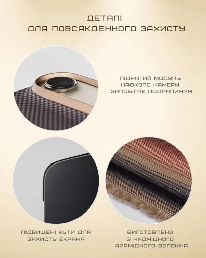 Фото: Чохол Pitaka for Apple iPhone Air - Ultra-Slim Sunset (KI1702SA) № 10 | KTC