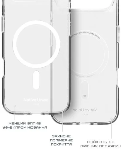 Фото: Чохол Native Union for Apple iPhone Air - RE Clear (RECLE-TRA-NP25A) № 16 | KTC