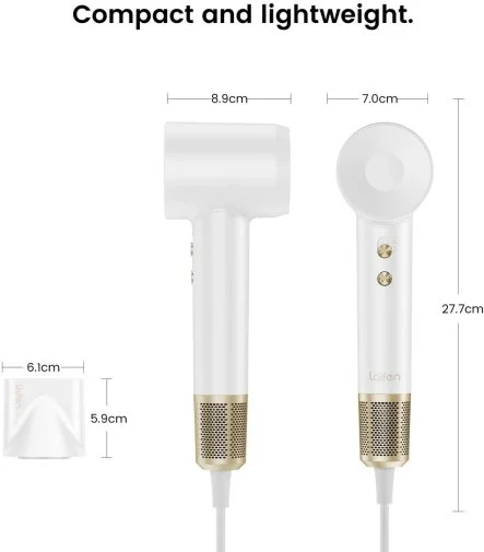Фото: Фен Laifen Swift Premium Platinum White (LF03-PTG-EU) № 33 | KTC